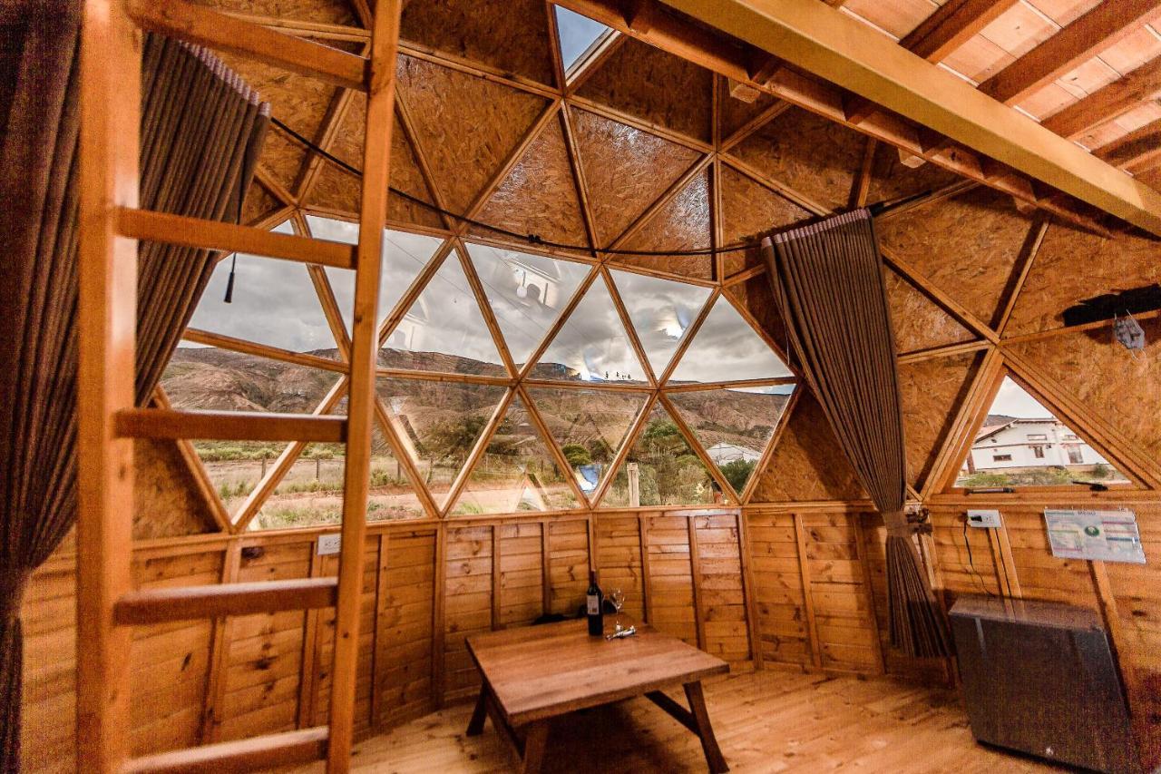 Los Nopales Glamping Сачика Экстерьер фото